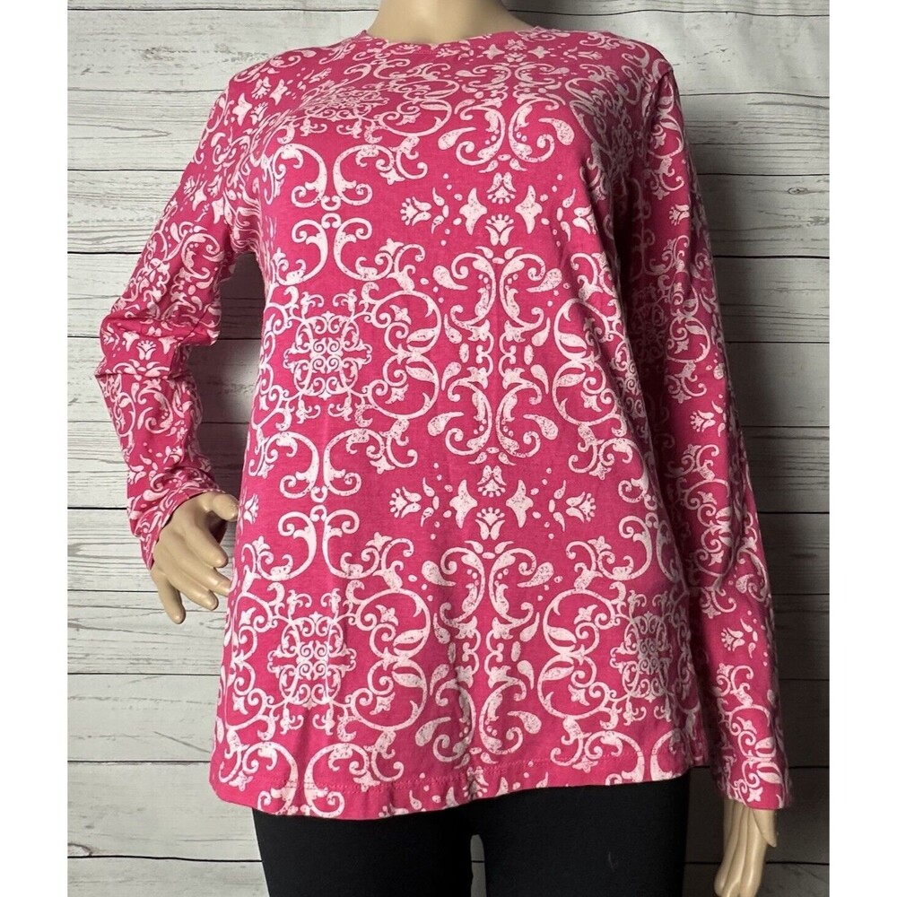 Great Northwest Shirt Pink Floral Pattern